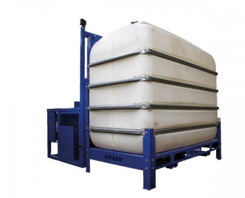 HDD trenchless drilling unit BFM 250 d water tank