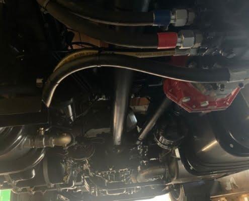 Drilling truck and HDD mix unit