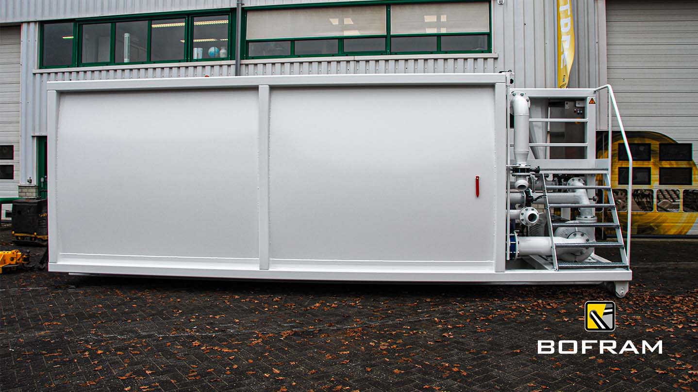 Mixcontainer mol gestuurd boren 1 Mix container