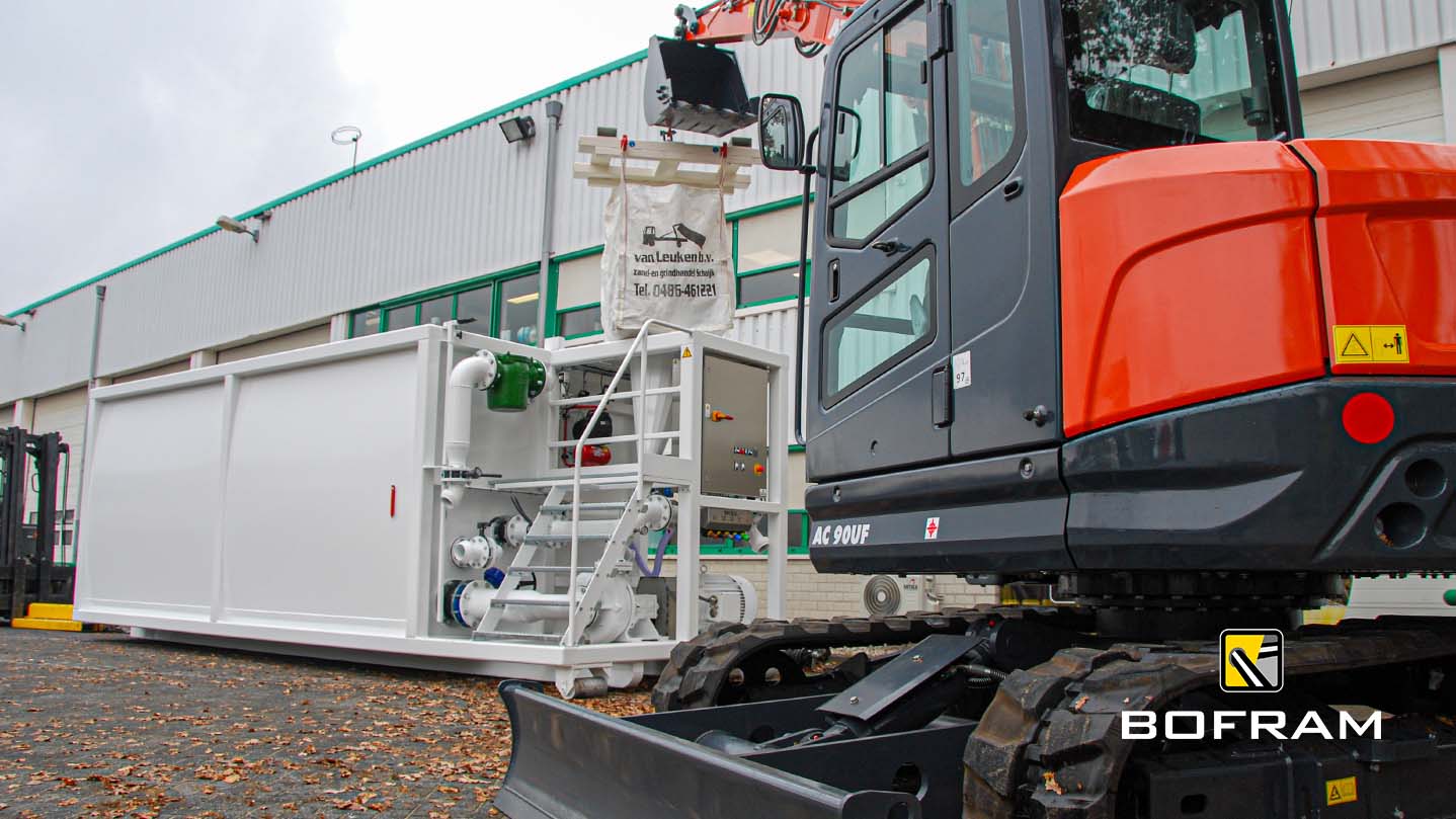 Mixcontainer mol gestuurd boren 16 Mix container