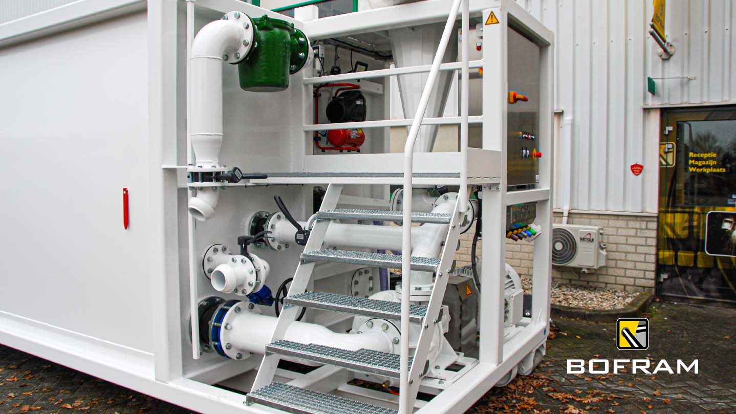 Mixcontainer mol gestuurd boren 18 Mix container