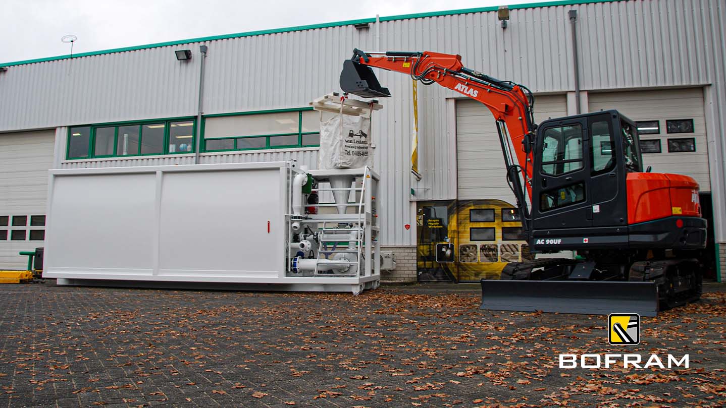 Mixcontainer mol gestuurd boren 2 Mix container