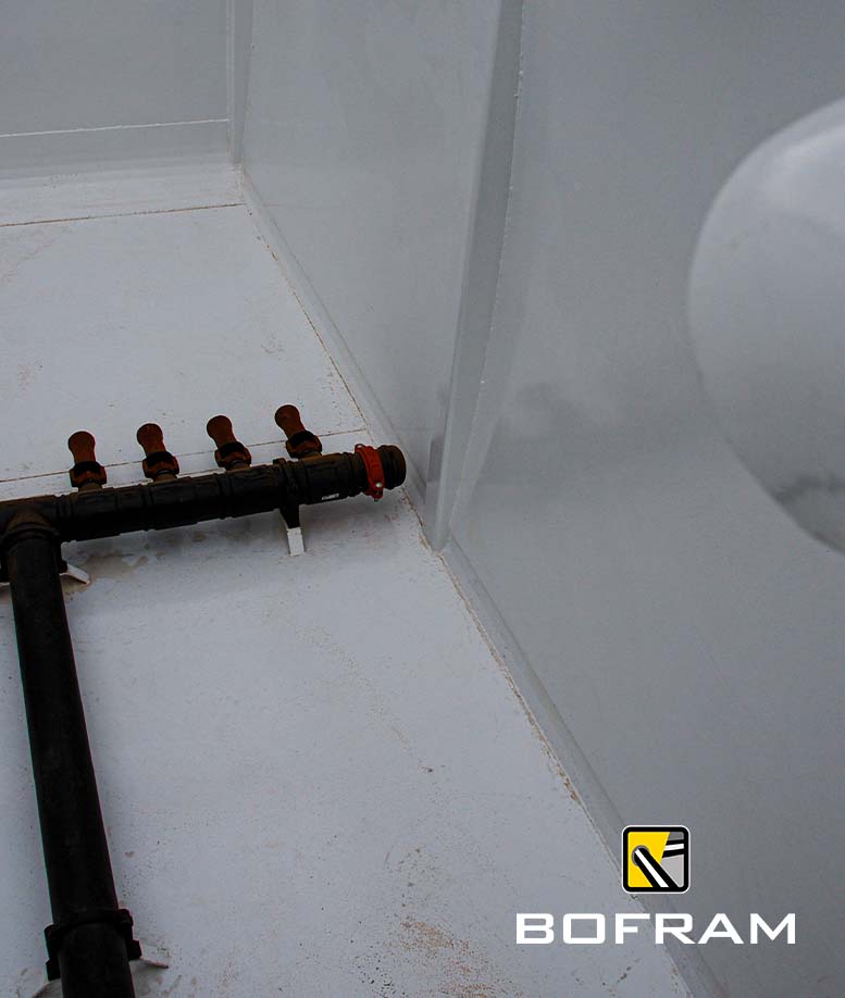 Mixcontainer mol gestuurd boren 24 nozzles