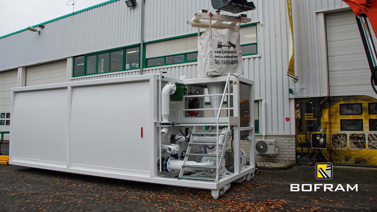 Mixcontainer mol gestuurd boren 5 Mix container