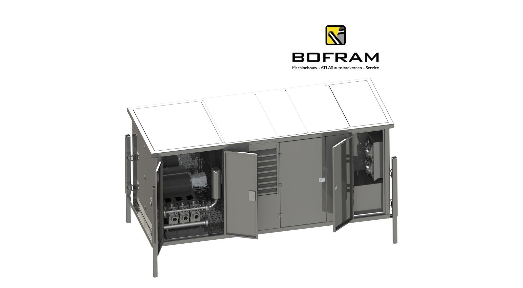 bofram hdd pump systems bofram hdd pump systems BFP2000D with hydraulic support legs