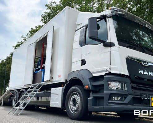 construction of a custom drilling truck for horizontal drilling