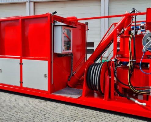 Grout mix pump Grout mix pump