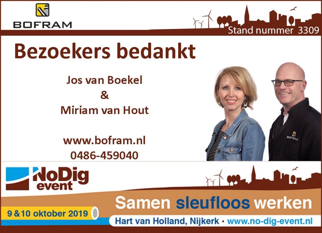 bedankt Bofram No-digGWW totaal bedankt Bofram No-digGWW totaal