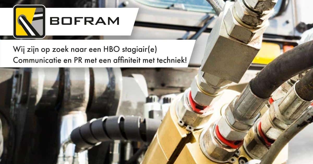 stagiair(e) HBO PR en Communicatie Bofram stagiair(e) HBO PR en Communicatie Bofram