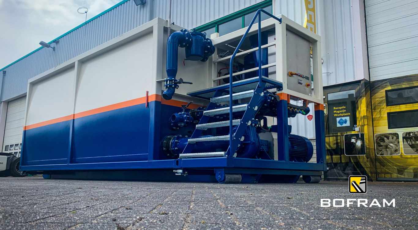 Mixcontainer HDD bentoniet BFM 200 E (21) Elektrische mix unit
