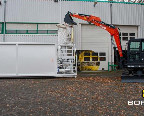 Mixcontainer mol gestuurd boren 3 Mixcontainer