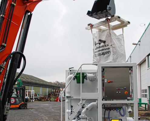 Mixcontainer mol gestuurd boren mixcontainer